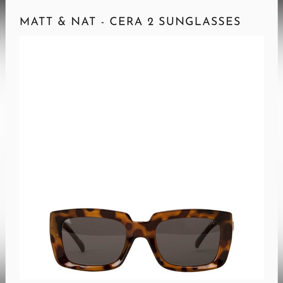 Matt & Nat Accessories - Matt & Nat - Cera 2 Sunglasses, Brown tortoise